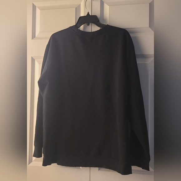 PINK VS Size Large Black Logo Crewneck Sweatshirt- LIKE NEW CONDITION. - Picture 6 of 7